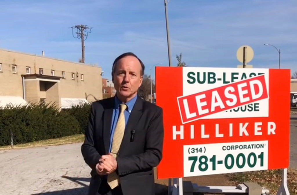 Hilliker broker Hal Ball leases 4501 R Gustine Ave St. Louis, MO