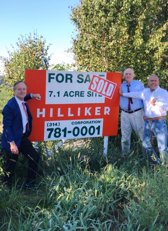 Hilliker Brokers team up to sell 7.1 Acre Site in Chesterfield Valley!